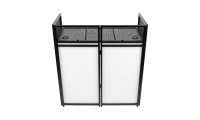 Gator Frameworks DJ Facade w/ Black & White Scrim, Carrying Bag
