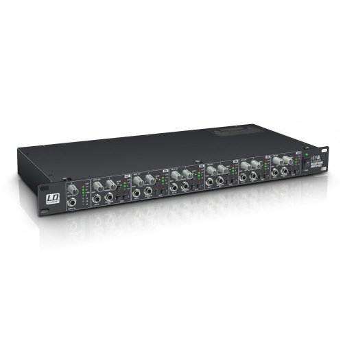 LD Systems HPA 6 19-Inch Rack Headphone Amplifier. 6-Channel