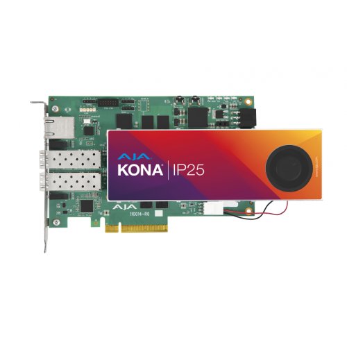 AJA KONA-IP25 SMPTE ST 2110 Uncompressed IP I/O PCIe Card