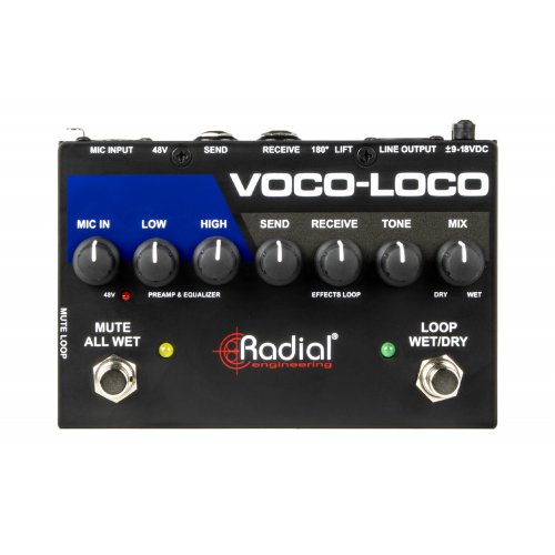 Radial Engineering Voco-Loco MK2 Mic Preamp and Effect Loop