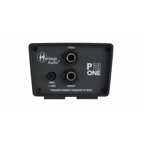 Heritage Audio P DI ONE Single Channel Transformer Passive DI Box