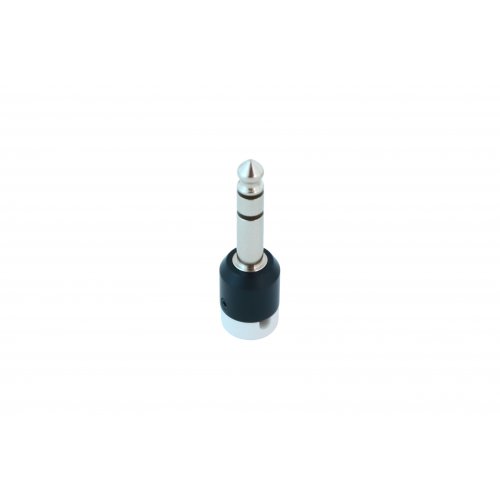 Cable Techniques Low-Profile Right Angle 1/4in TRS w/Standard Cap - White