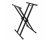 ProX Double X Style Keyboard & DJ Case Stand