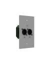 ChamSys GeNetix GW2I 2-Port Wall Mount PoE Powered Node - DMX In