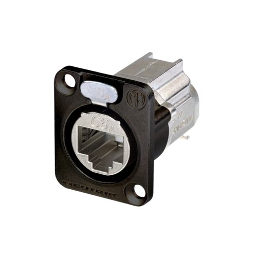 Neutrik NE8FDX-Y6-B Cat6A IDC D-Type Connector (Black)