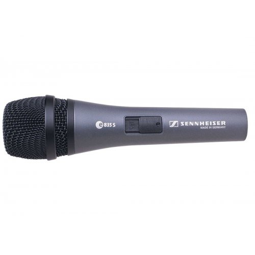 Sennheiser E 835-S Dynamic Cardioid Microphone (w/ Switch)
