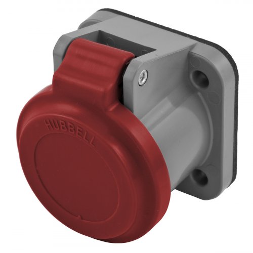 Hubbell Single Pole Weather Protective Covers - Red