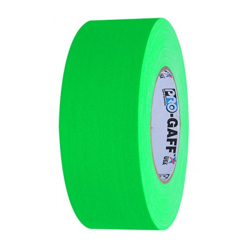 Pro Gaff 2in Cloth Gaffers Tape - Fluorescent Green