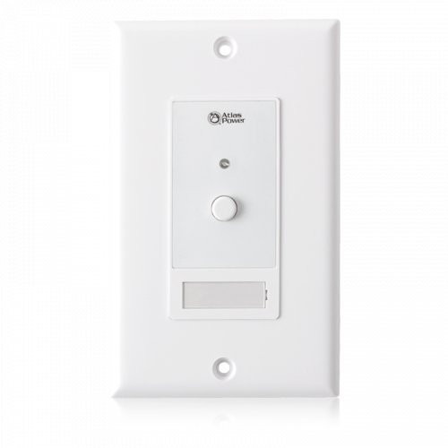AtlasIED WPD-SWCC Wall Plate Push Button Switch (Hard Contact Closure)