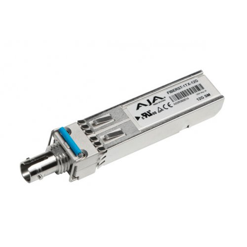 AJA FIBERST-1TX-12G 1-Channel 12G-SDI Single Mode ST Fiber Transmitter SFP