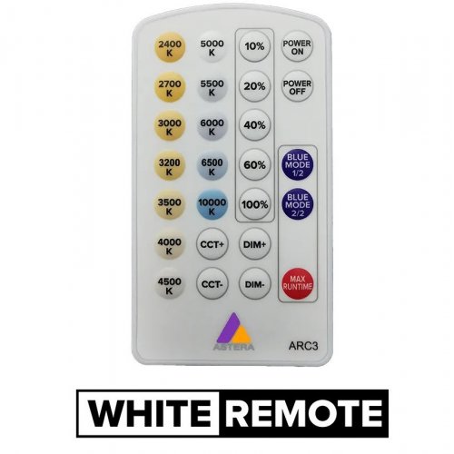 Astera ARC3 White Infrared Remote