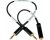 Sescom LN2MIC-ZMH6-MON 3.5mm Line to Mic DSLR Cable for Zoom H6