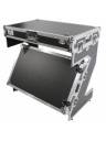 ProX Z-Table Jr Mobile Folding DJ Table (Chrome Finish)