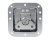 Penn-Elcom Medium Offset Latch In Plain Dish
