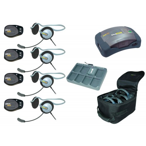 Eartec UltraLITE ComPack System w/ Monarch Headset (4 User)
