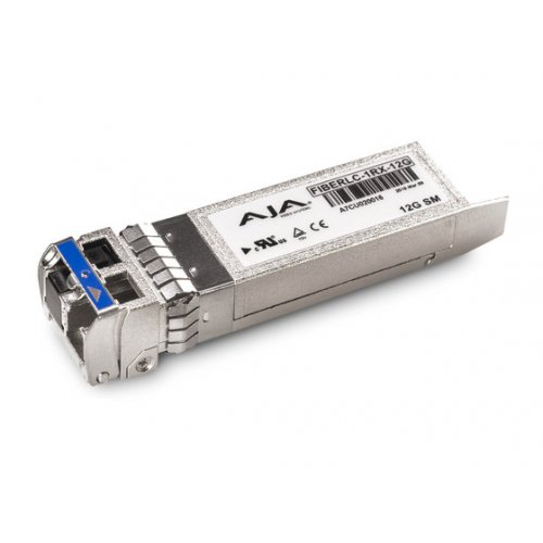 AJA FIBERLC-1RX-12G 1-Channel 12G-SDI Single Mode LC Fiber Receiver SFP