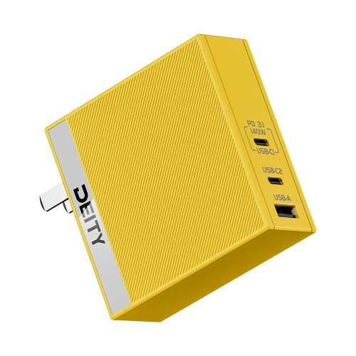Deity Microphones 140W GaN Power Adapter - USB-C / Type A