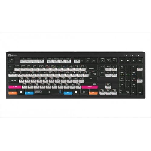 Logickeyboard Adobe Photographer ASTRA 2 Backlit Keyboard - PC