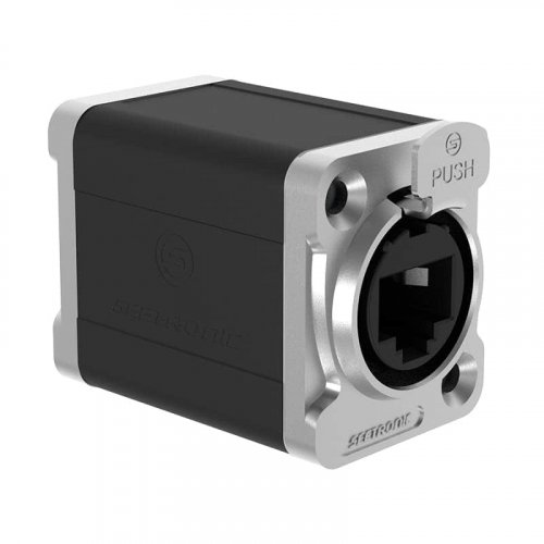 Seetronic SE8FF-X-C6A Feedthrough Coupler for CAT6a, PoE++