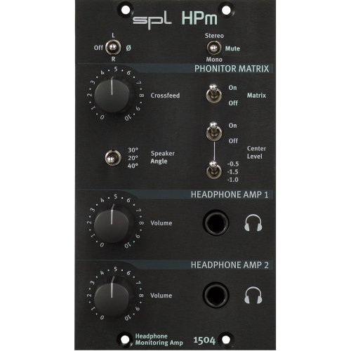 SPL Audio HPm Headphone Monitoring Amplifier 500-Series