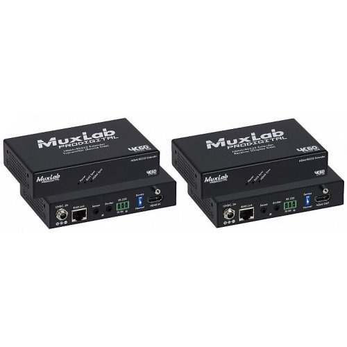 Muxlab HDBaseT 4K HDMI/RS232 Extender Kit