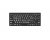 Logickeyboard Large Print White on Black Mini Bluetooth Keyboard - PC