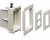 Arlington Recessed Indoor Box - Single Gang