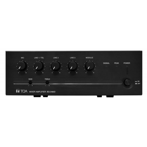 TOA BG-2480D-AM 480W Mixer Amplifier