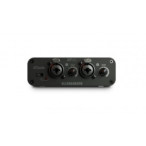 Allen & Heath DT-20 2-In Dante Interface w/ PSU Powered