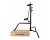 Matthews 20in C-Stand w/Sliding Leg + Grip Head / Arm 5.25ft - Black