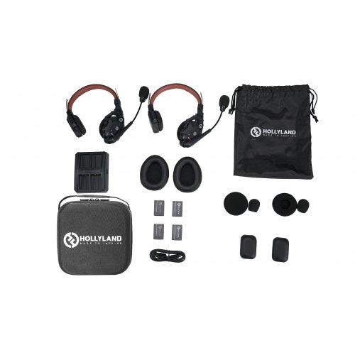 Hollyland Solidcom C1 Pro 2 Person Noise Cancelling Headset Intercom