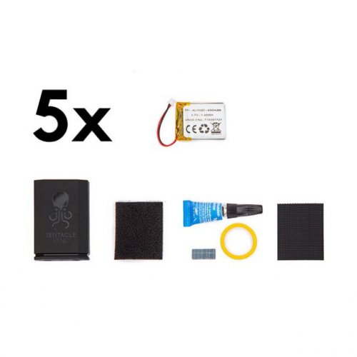 Tentacle Sync ORIGINAL Battery Replacement Kit (Pack of 5)