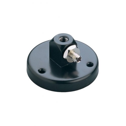 K&M 221-C Table Flange - Black