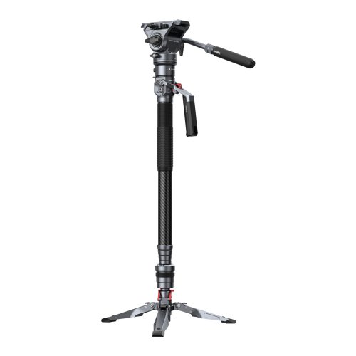 SmallRig Carbon Fiber Monopod Tripod w/ Fluid Head