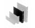 AVShop Universal 3U Rear Rack Bracket for Non-Rack-Eared Shelves (Pair)