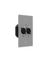 ChamSys GeNetix GW2O 2-Port Wall Mount PoE Powered Node - DMX Out