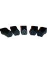 Hubbell HBL5969V-BLK Female Black UGround 15a NEMA 5-15