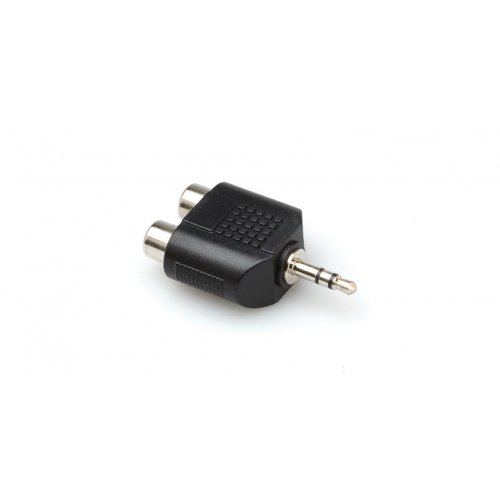 Hosa Dual RCA Female to 1/8in TRS Male Adaptor