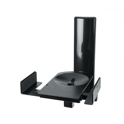 B-Tech BT77 Side Clamping Speaker Wall Mount (Pair) - Black