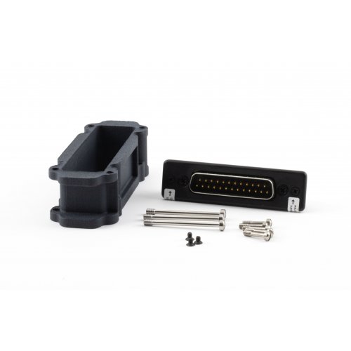 Lectrosonics Bottom Plate DB25 Connector Kit and Mounting bezel for SuperSlot