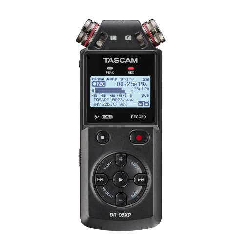 Tascam DR-05XP 2-Channel 32-Bit Float Portable Handheld Recorder w/USB-C