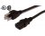 IEC Power Cable 18AWG - 1.5 Foot