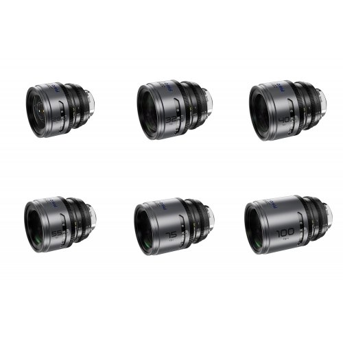 DZOFilm Pavo 2x Anamorphic 6-Lens Kit w/ PL&EF Mounts (Blue Coating)