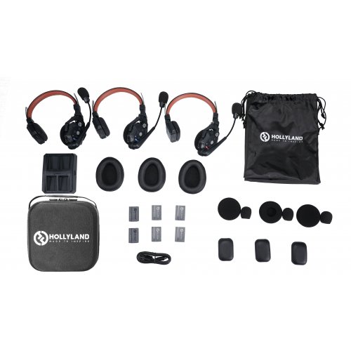 Hollyland Solidcom C1 Pro 3 Person Noise Cancelling Headset Intercom