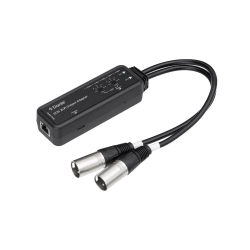 KanexPro Dante 2-Channel XLR Output Adapter