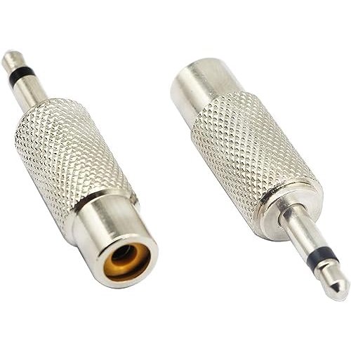 BRTB RCA Female to 1/8in (3.5mm) TS Male Adapter