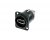 Neutrik NAUSB-W-B USB A/B Pass Thru D-Type (Black)