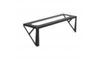AVShop 3U Under Desk Rack Bracket with 10/32 Threaded Rails