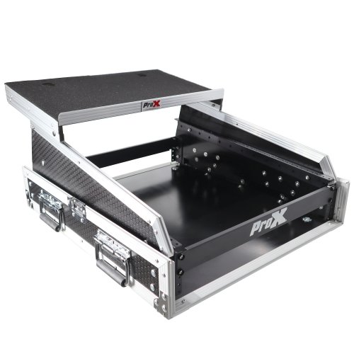 ProX 13U Mixer and 2U Rack Combo Flight Case w/ Shelf