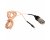 Mogan Replacement Mic Cable 2mm for Audio Technica (Beige)